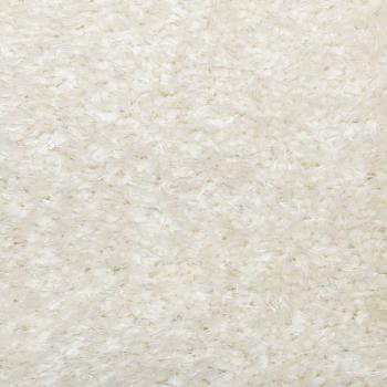 Teppich ISTAN Hochflor Glänzend Creme 120x170 cm