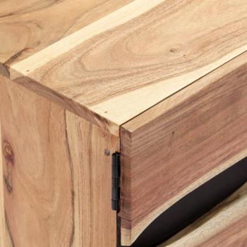 TV-Schrank 140 x 30 x 45 cm Massivholz Akazie