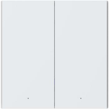 ARDEBO.de Aqara Smart Wall Switch H1 EU, With Neutral, Double Rocker, weiß (WS-EUK04)