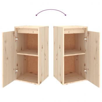 Wandschrank 30x30x60 cm Massivholz Kiefer