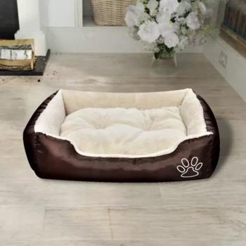 Hundebett Braun und Beige XXL 