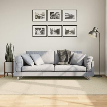 ARDEBO.de - Teppich HUARTE Kurzflor Weich und Waschbar Creme 160x230 cm