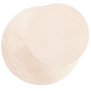 Teppich HUARTE Kurzflor Weich und Waschbar Beige Ø 120 cm