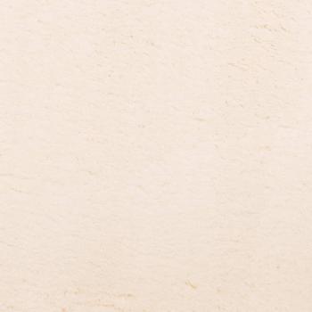 Teppich HUARTE Kurzflor Weich und Waschbar Beige Ø 120 cm