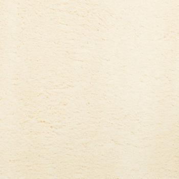 Teppich HUARTE Kurzflor Weich und Waschbar Creme Ø 120 cm