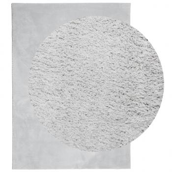 Teppich HUARTE Kurzflor Weich und Waschbar Grau 240x340 cm