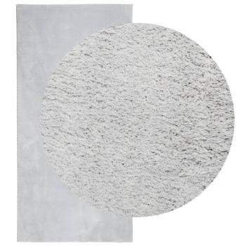 Teppich HUARTE Kurzflor Weich und Waschbar Grau 100x200 cm