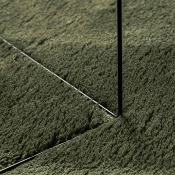Teppich HUARTE Kurzflor Weich und Waschbar Waldgrün 120x170 cm