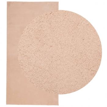 Teppich HUARTE Kurzflor Weich und Waschbar Blassrosa 100x200 cm