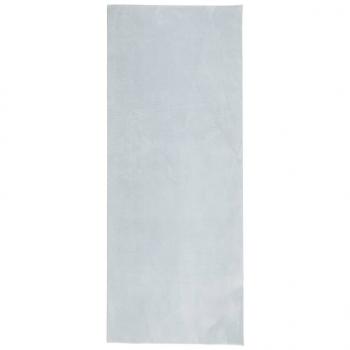 Teppich HUARTE Kurzflor Weich und Waschbar Blau 80x200 cm