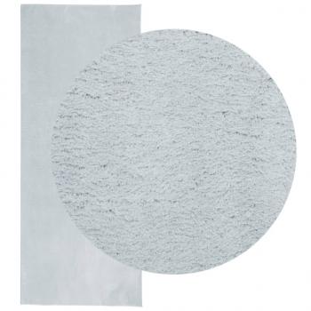 Teppich HUARTE Kurzflor Weich und Waschbar Blau 80x200 cm