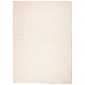 Teppich HUARTE Kurzflor Weich und Waschbar Beige 240x340 cm