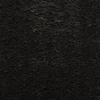 Teppich HUARTE Kurzflor Weich und Waschbar Schwarz 80x150 cm