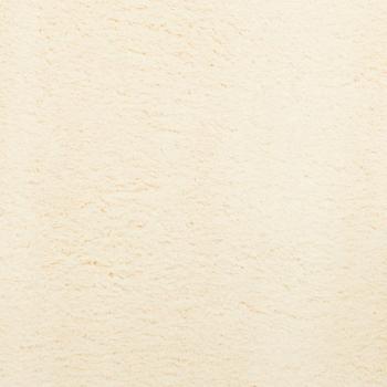 Teppich HUARTE Kurzflor Weich und Waschbar Creme 120x120 cm