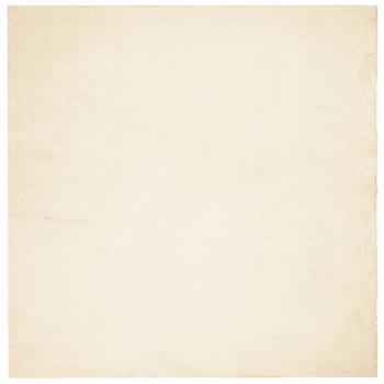Teppich HUARTE Kurzflor Weich und Waschbar Creme 200x200 cm