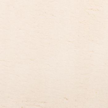 Teppich HUARTE Kurzflor Weich und Waschbar Beige Ø 100 cm