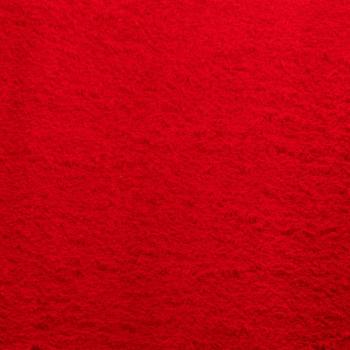 Teppich HUARTE Kurzflor Weich und Waschbar Rot 140x200 cm