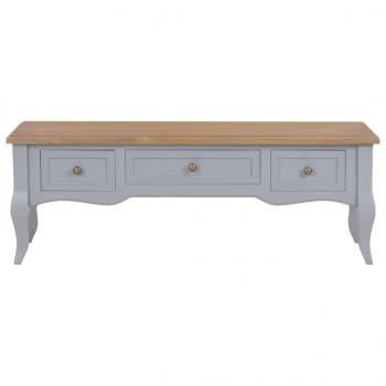 TV-Schrank Grau 100 x 35 x 35 cm Holz