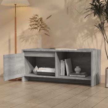 TV-Schrank Grau Sonoma 90x35x40 cm Holzwerkstoff