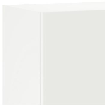 ARDEBO.de - TV-Wandschränke 2 Stk. Weiß 40,5x30x60 cm Holzwerkstoff
