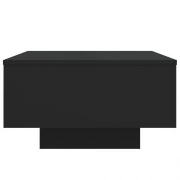 Couchtisch Schwarz 55x55x31 cm Holzwerkstoff