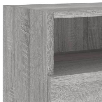 TV-Wandschränke 2 Stk. Grau Sonoma 80x30x30 cm Holzwerkstoff