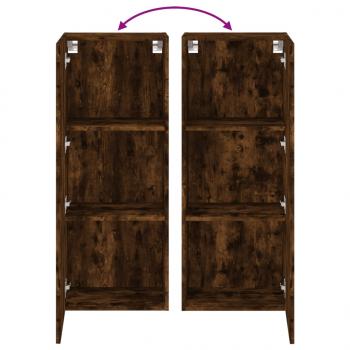 TV-Wandschrank Räuchereiche 40,5x30x102 cm Holzwerkstoff