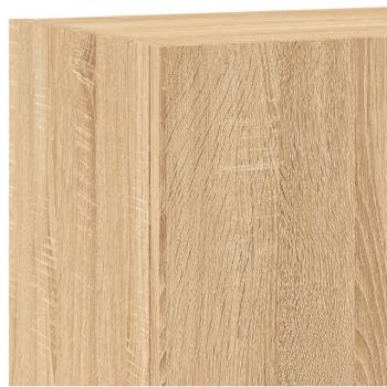 TV-Wandschränke 2 Stk. Sonoma-Eiche 40,5x30x60 cm Holzwerkstoff