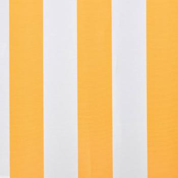 Markisenbespannung Canvas Orange & Weiß 350x250 cm 
