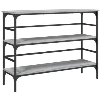 Konsolentisch Grau Sonoma 100x32x75 cm Holzwerkstoff