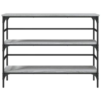 Konsolentisch Grau Sonoma 100x32x75 cm Holzwerkstoff