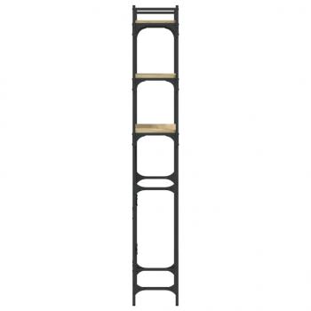 Waschmaschinenregal Sonoma-Eiche 67x25x163 cm Holzwerkstoff