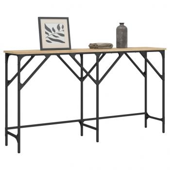 ARDEBO.de - Konsolentisch Sonoma-Eiche 140x29x75 cm Holzwerkstoff