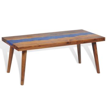 Couchtisch Teak Harz 100 x 50 x 40 cm