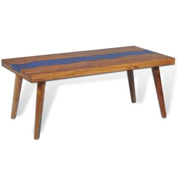 Couchtisch Teak Harz 100 x 50 x 40 cm
