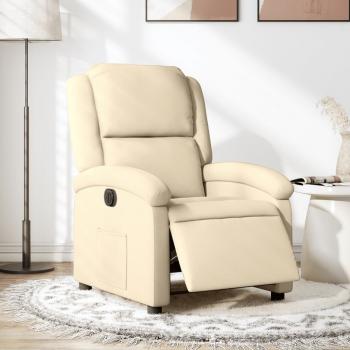 ARDEBO.de - Relaxsessel Elektrisch Creme Stoff