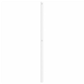 ARDEBO.de - Kopfteil Metall Weiß 150 cm
