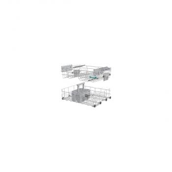 Gorenje GI 642E90X Teilintegrierter Geschirrspüler, 60 cm breit, 13 Maßgedecke, TouchControl, 3 in 1 Funktion, ECO Programm, Edelstahl