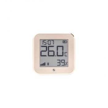 ARDEBO.de Shelly H&T Gen3 Temperatur- und Feuchtigkeitssensor, WLAN, Bluetooth, USB C, batteriebetrieben, ivory (Shelly_H&T_G3_i)