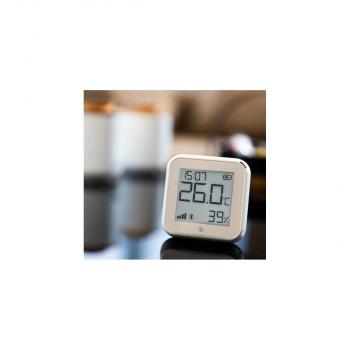 Shelly H&T Gen3 Temperatur- und Feuchtigkeitssensor, WLAN, Bluetooth, USB C, batteriebetrieben, ivory (Shelly_H&T_G3_i)