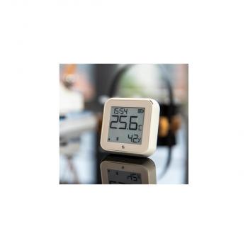 Shelly H&T Gen3 Temperatur- und Feuchtigkeitssensor, WLAN, Bluetooth, USB C, batteriebetrieben, ivory (Shelly_H&T_G3_i)