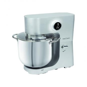 ARDEBO.de ProfiCook PC-KM 1254 Knetmaschine, 2500 W, 13 Geschwindigkeitsstufen, 12 L Schüssel, Aluminium (501254)