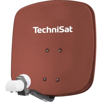 TechniSat DigiDish 45 rot mit Twin LNB (1445/2882)