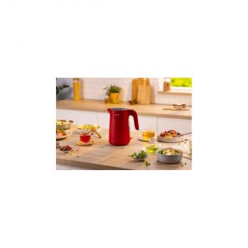 Bosch TWK2M164 Wasserkocher, MyMoment, 2400 W, 1,7 L, Automatische Endabschaltung, Trockenhitzeschutz, rot