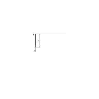 Hager SL2011529010 Sockelleistenkanal-OT 115x20mm, reinweiß