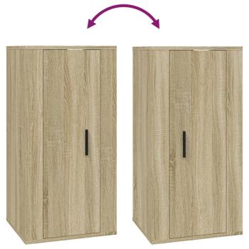 TV-Wandschrank Sonoma-Eiche 40x34,5x80 cm