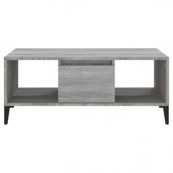 Couchtisch Grau Sonoma 90x50x36,5 cm Holzwerkstoff