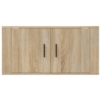 TV-Wandschrank Sonoma-Eiche 80x34,5x40 cm
