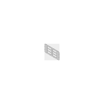 ARDEBO.de Icotek FP-AX 436x221-1 Flanschplatte, Größe 7, 436x221mm, für AX Schaltschrank (43909)