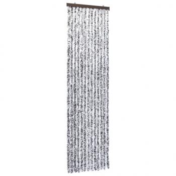 Insektenschutz-Vorhang Braun und Beige 90x200 cm Chenille